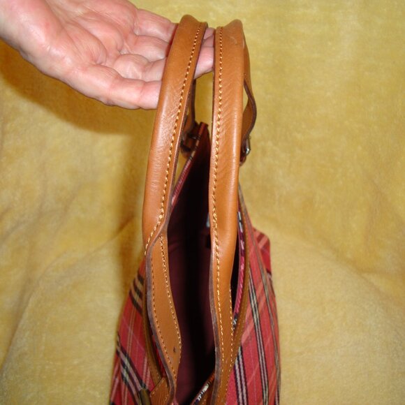 BURBERRY Blue Label Nova Check Tote Canvas NEVER USED CONDITION! - Picture 11 of 12